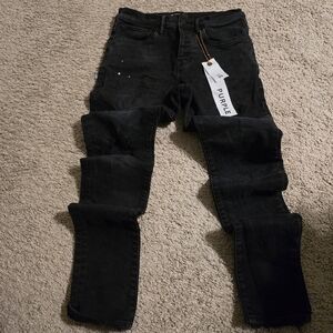 Purple Brand P002 Slim Fit, Black wash Blowout. New With Tags 29w 29L